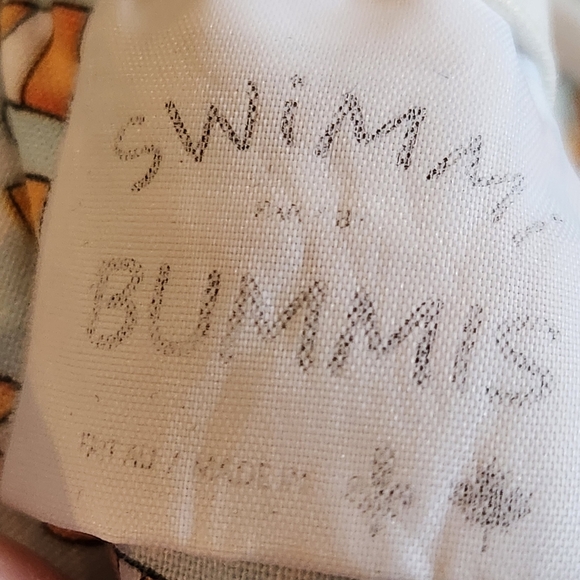 Infant swim diaper bundle Size 6-12 months. Colors white blue orange - Picture 9 of 11